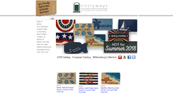 Desktop Screenshot of entrywaysusa.com
